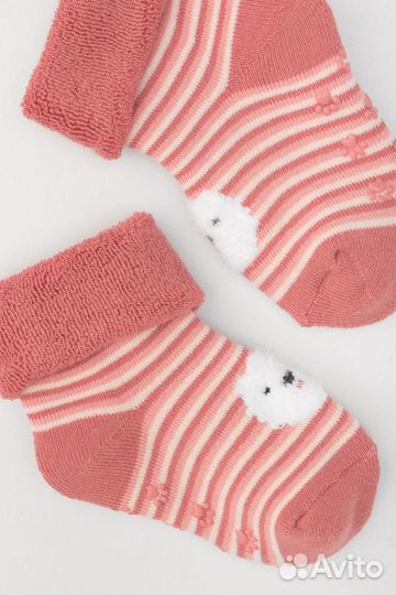 Носки теплые махровые со стоперами для девоч (16)