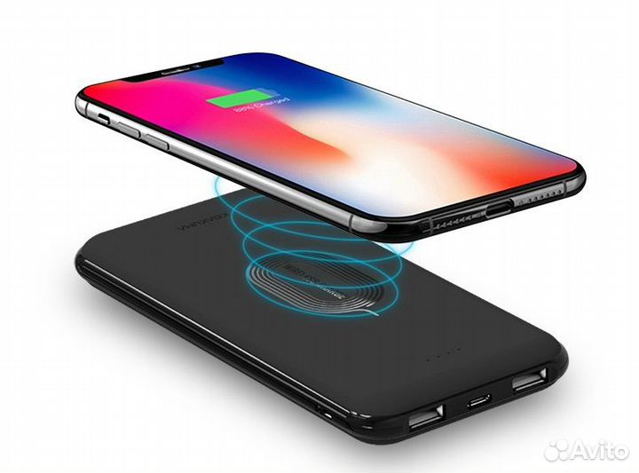 Power Bank беспроводная зарядка