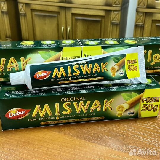 Зубная паста мисвак Дабур без щётки