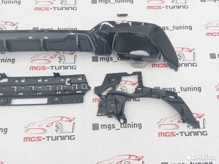 Диффузор + насадки G20 M340 Competition Под карбон