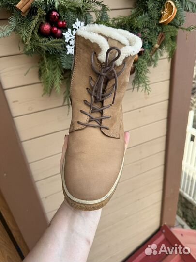 Зимние ботинки ecco