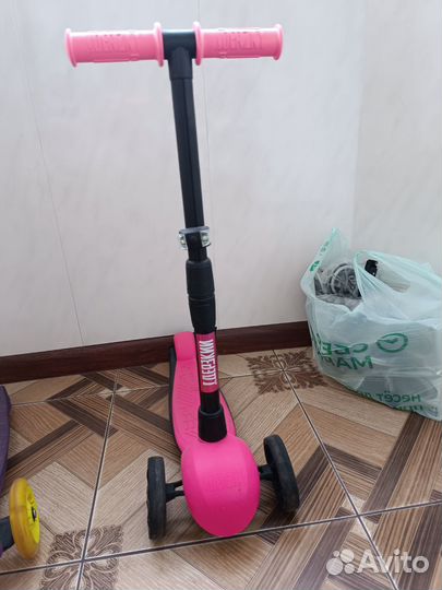 Самокат детский трехколесный