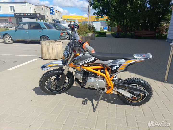 Питбайк детский Motoland CRF10 колеса12/10