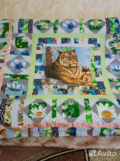 Покрывало в стиле пэчворк