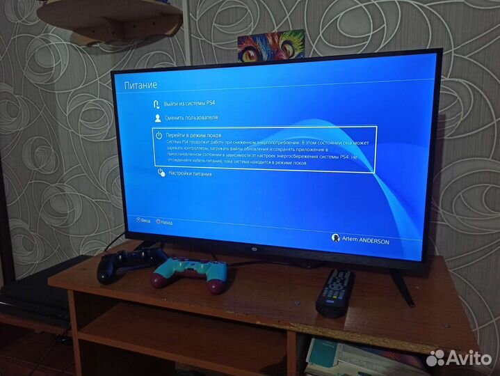 Sony PS4 PRO 1TB + телевизор