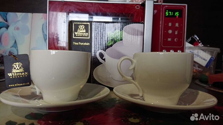 Чайные пары фарфор англия