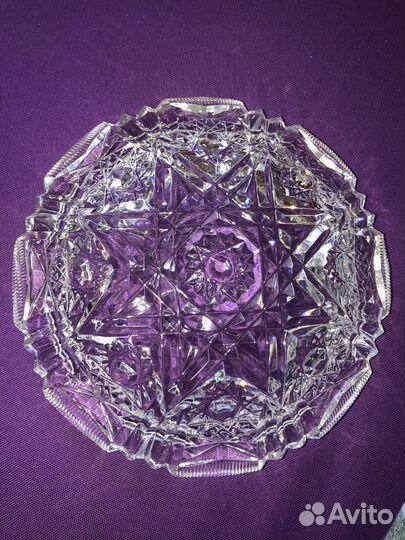 Пепельница хрусталь СССР