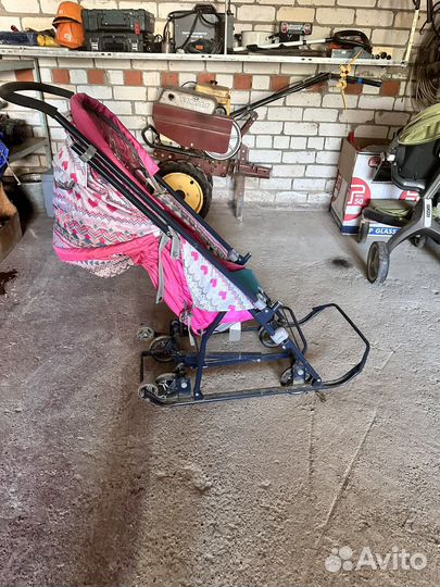 Санки коляска