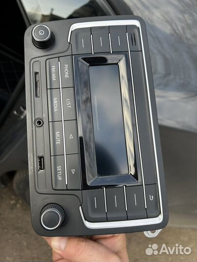 Магнитола volkswagen polo sedan bluetooth оригинал