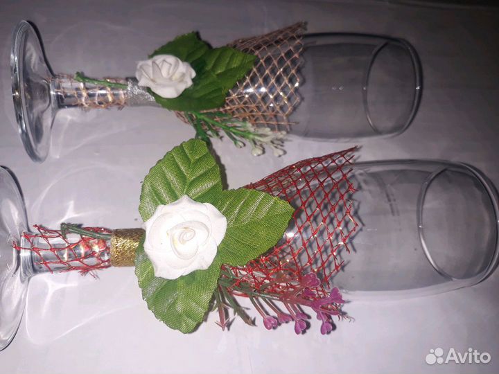 Бокалы свадебные