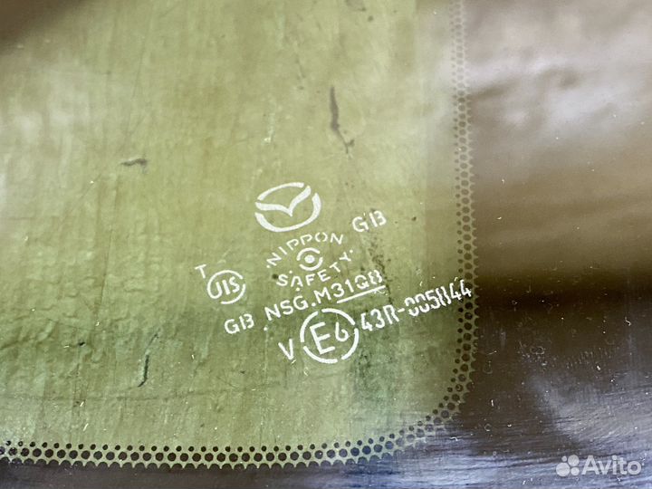 Стекло форточка задняя правая Mazda 6 GH 2007-2013