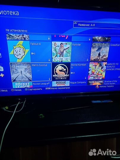 Sony playstation 4 ps4 500gb бу