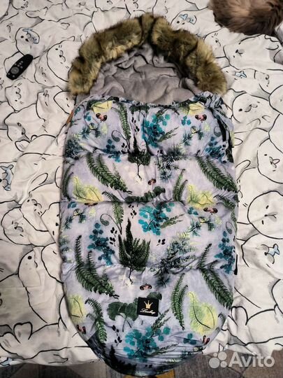 Зимний конверт в коляску