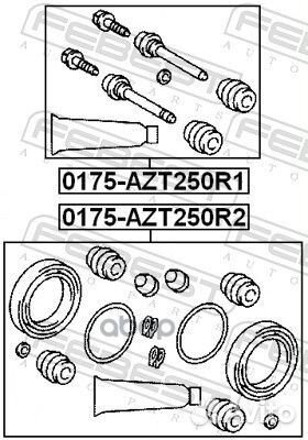 Toyota avensis AZT25# 2003.07-2008.11 JP