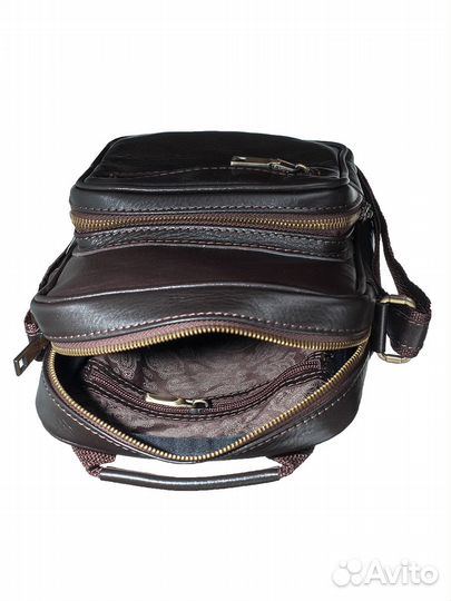 Сумка мужская натуральная кожа