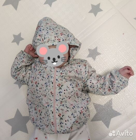Ветровка для девочки hm 86