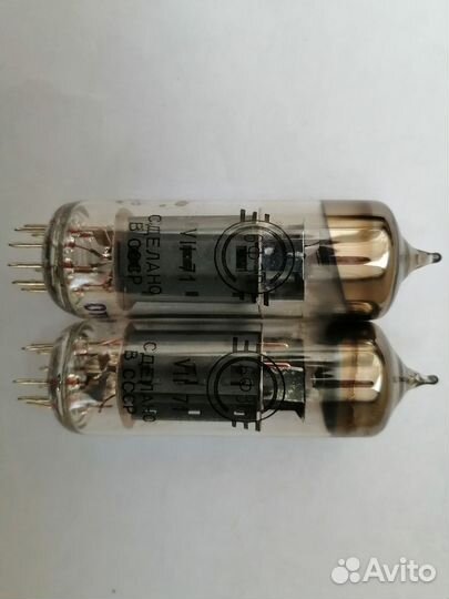 Панельки для ламп с пружинами 9п, Радиолампы 6ф3п