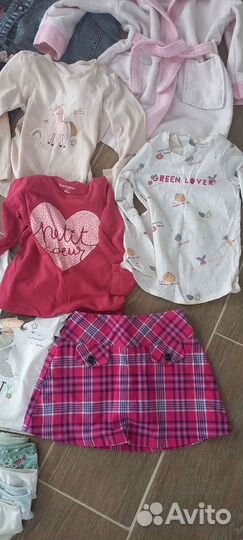 Вещи пакетом на девочку 98
