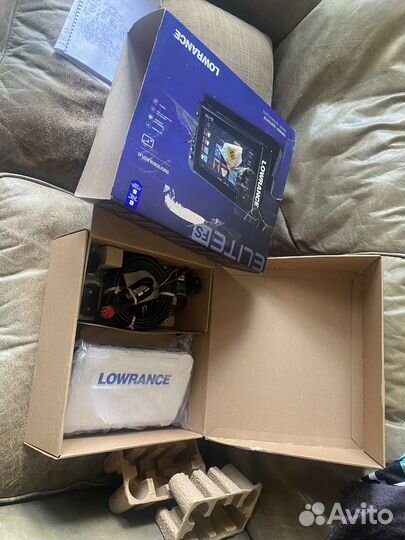 Эхолот lowrance elite 9 fs Новый