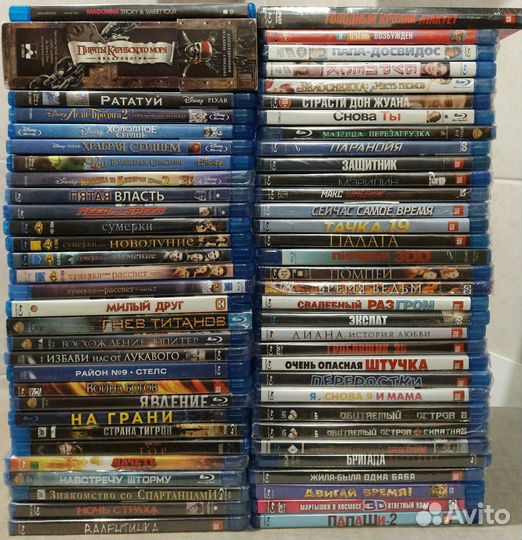 Набор blu-ray дисков - Гарри Поттер, лицензия