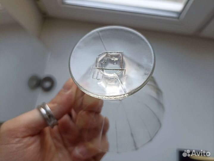 Креманка граненая стекло дхз