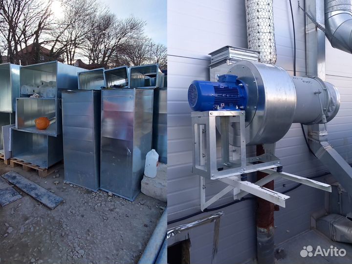 Монтаж, ремонт и обслуживание систем вентиляции