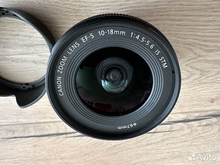 Объектив canon ef-s 10-18
