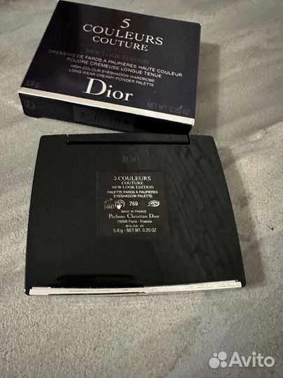 Тени для век Dior