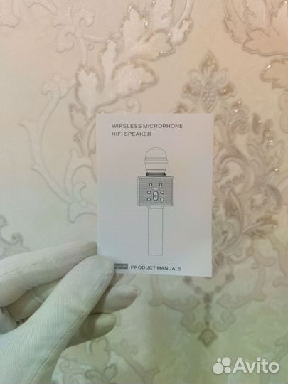 Караоке микрофон детский