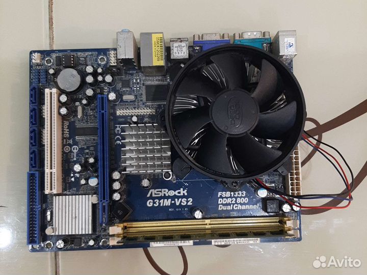 Материнская плата 775 ddr2