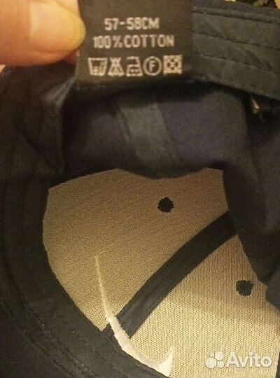 Бейсболка темно-синяя. Новая