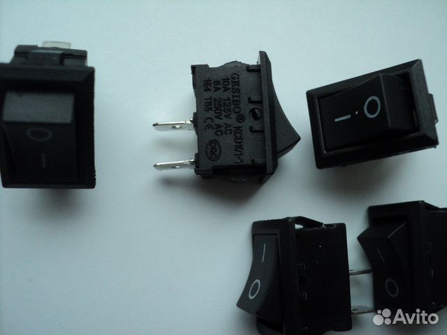 Микропереключатель клавишный KCD