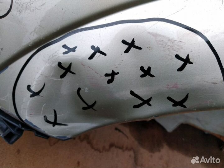 Крыло Opel Meriva