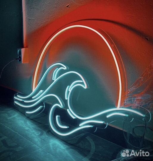 Неоновая вывеска на заказ / гибкий неон