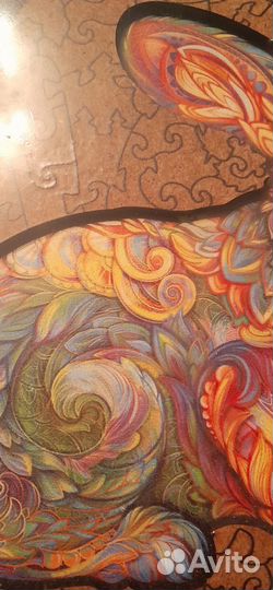 Деревянные пазлы Заяц