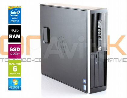 Компьютеры HP 6300 8300 i5 SSD 8Gb Win. Гарантия