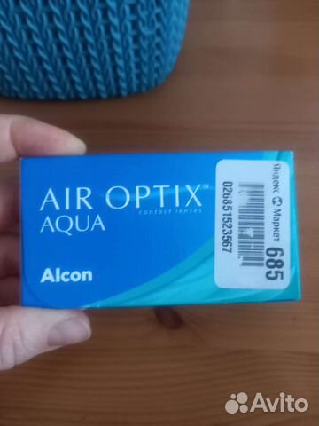 Линзы Air optix aqua, - 3, 3 шт