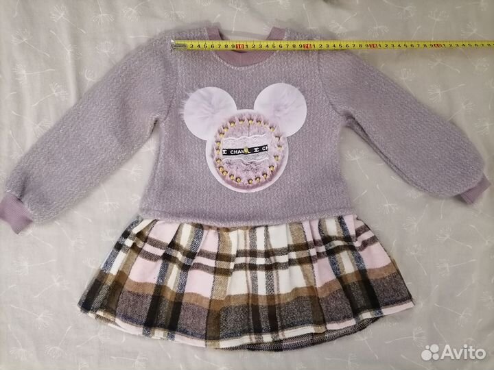 Платье для девочки 86