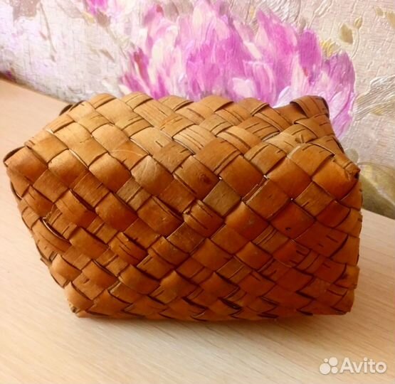 Корзинка из бересты маленькая