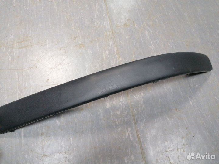 Молдинг накладка бампера передний левый Passat B5