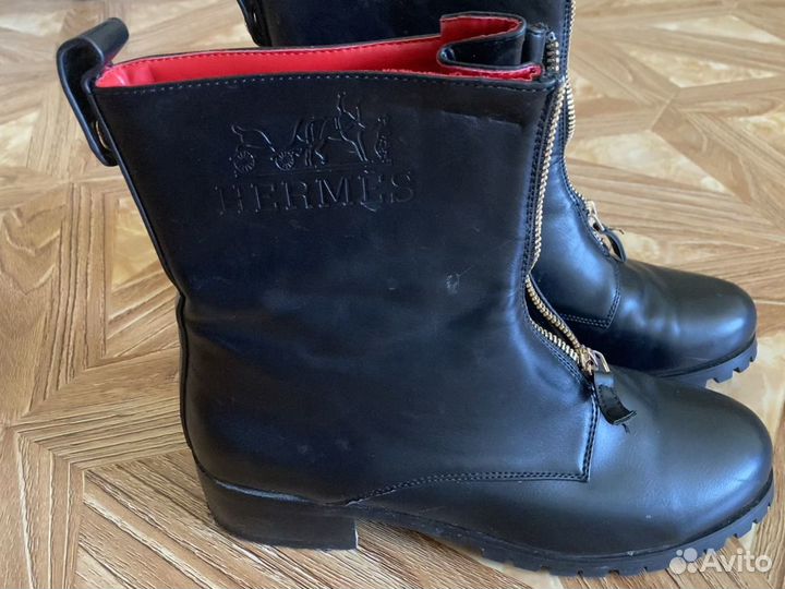 Ботильоны hermes 39-40 размер