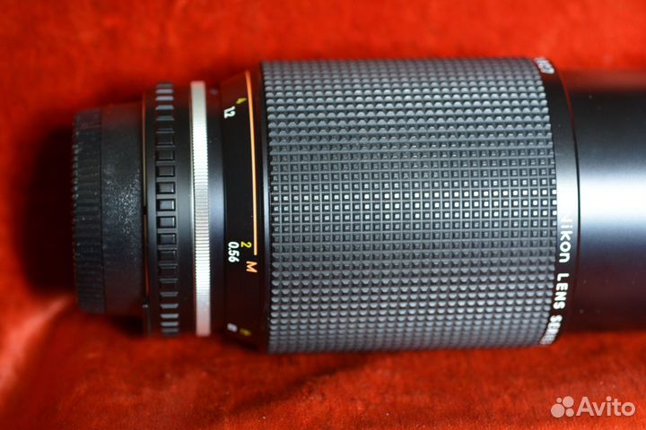Фотообъектив nikon 70-210 m m, F 1:4, MF, series E