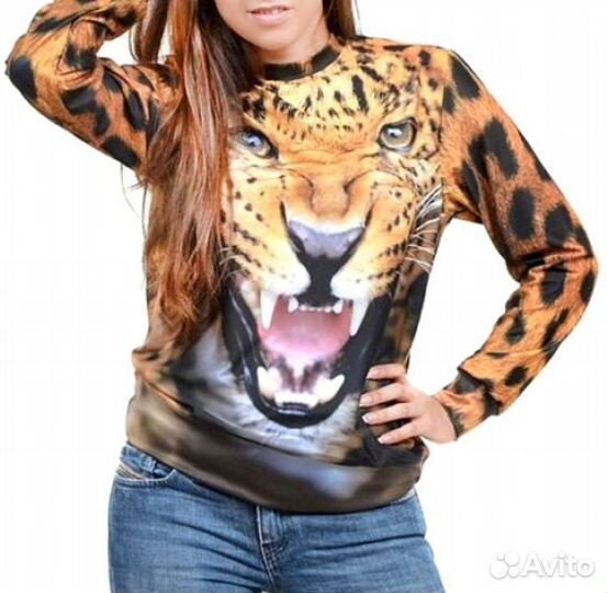 Свитшот с принтом 