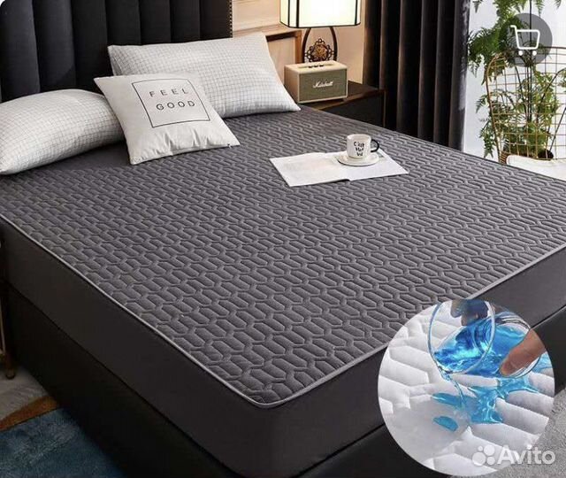 Наматрасник водонепроницаемый/ чехол для матраса