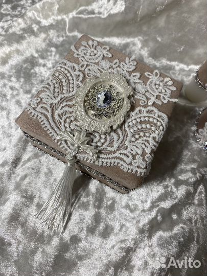 Шкатулка Подушечка для колец