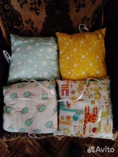 Бортики в детскую кроватку