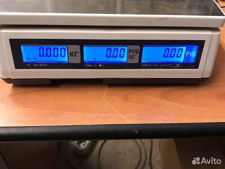 Весы CAS ER JR на 15 и 30 кг. Весы контрольные