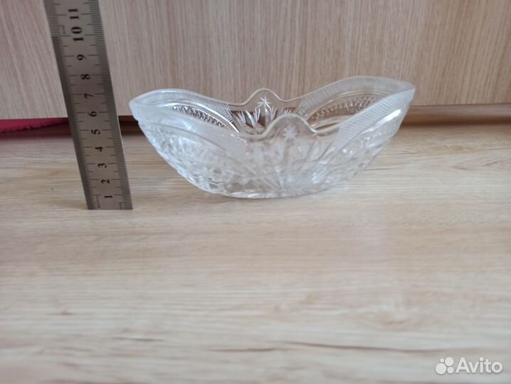 Салатник хрустальный