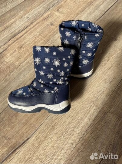 Ботинки зимние детские 24р