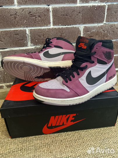 Кроссовки nike air jordan 1 gore tex Berry